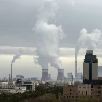 A coal-fired power plant in Jiayuguan, Gansu province, China | BLOOMBERG