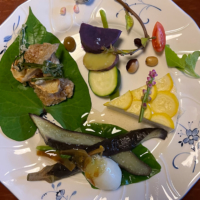 Il Clima, the hotel Rakudo-An’s restaurant is helmed by chef Yudai Ito, who creates a new menu every day using seasonal local vegetables and fruit.  | MIO YAMADA