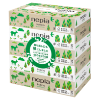The Nepi Eco tissues are made of paper certified by the Forest Stewardship Council. | © OJI NEPIA
