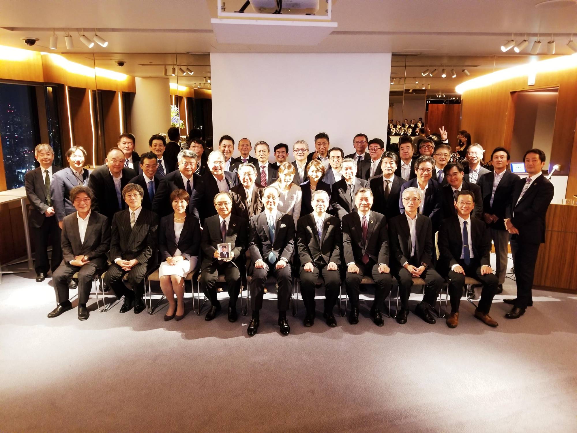 CTC shareholders pose for a group photo in June 2019. | COURTESY OF MAKIKO NAKAMORI