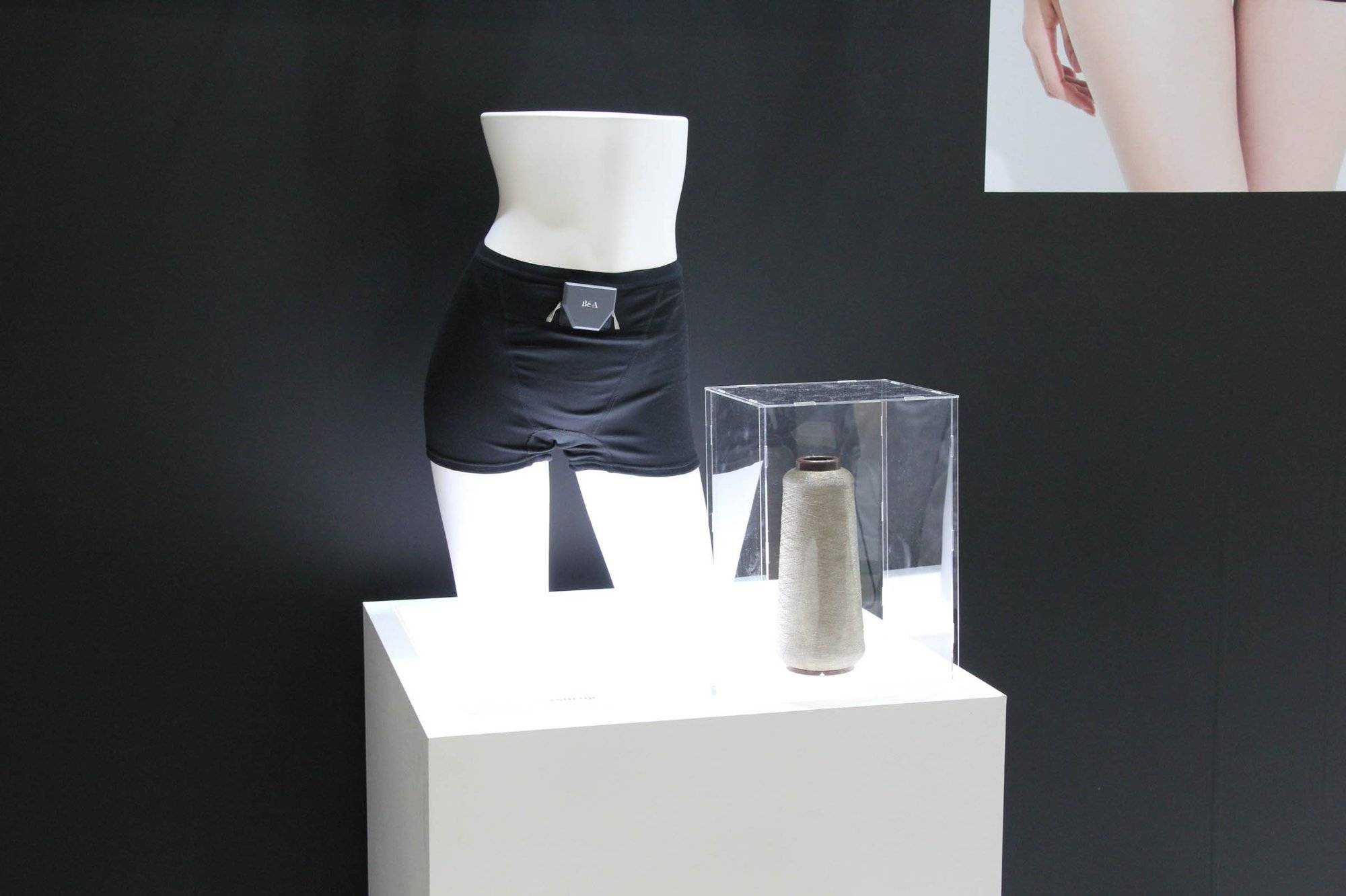 Be-A Japan's underwear with integrated sensors is a niche product, but it may help some women gain a better understanding of their monthly patterns. | COURTESY OF BE-A JAPAN 