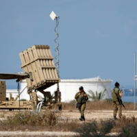 Part of Israel\'s Iron Dome anti-missile system near the Israeli-Gaza border in August. | REUTERS