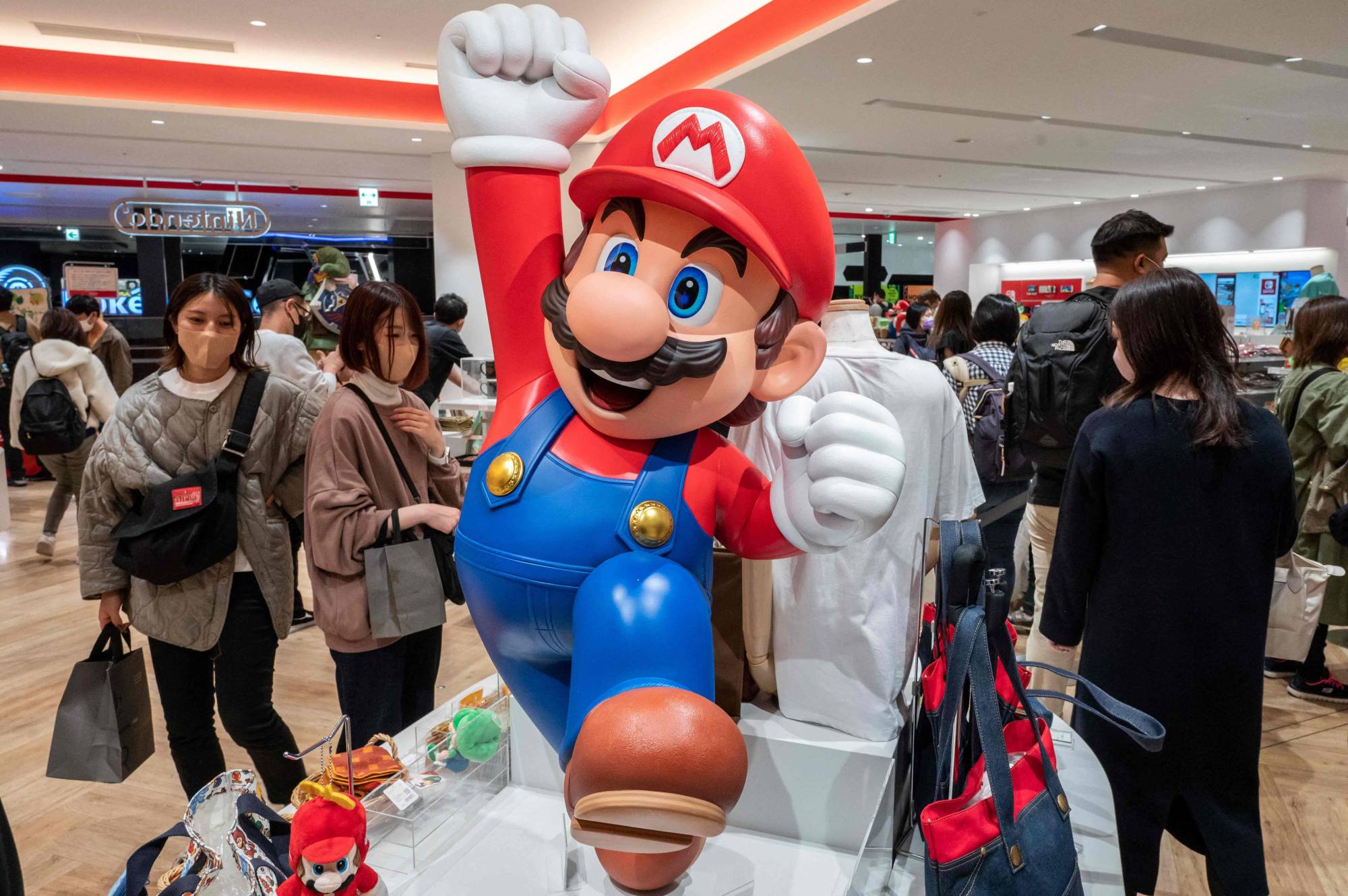 The Nintendo store in Tokyo | AFP-JIJI
