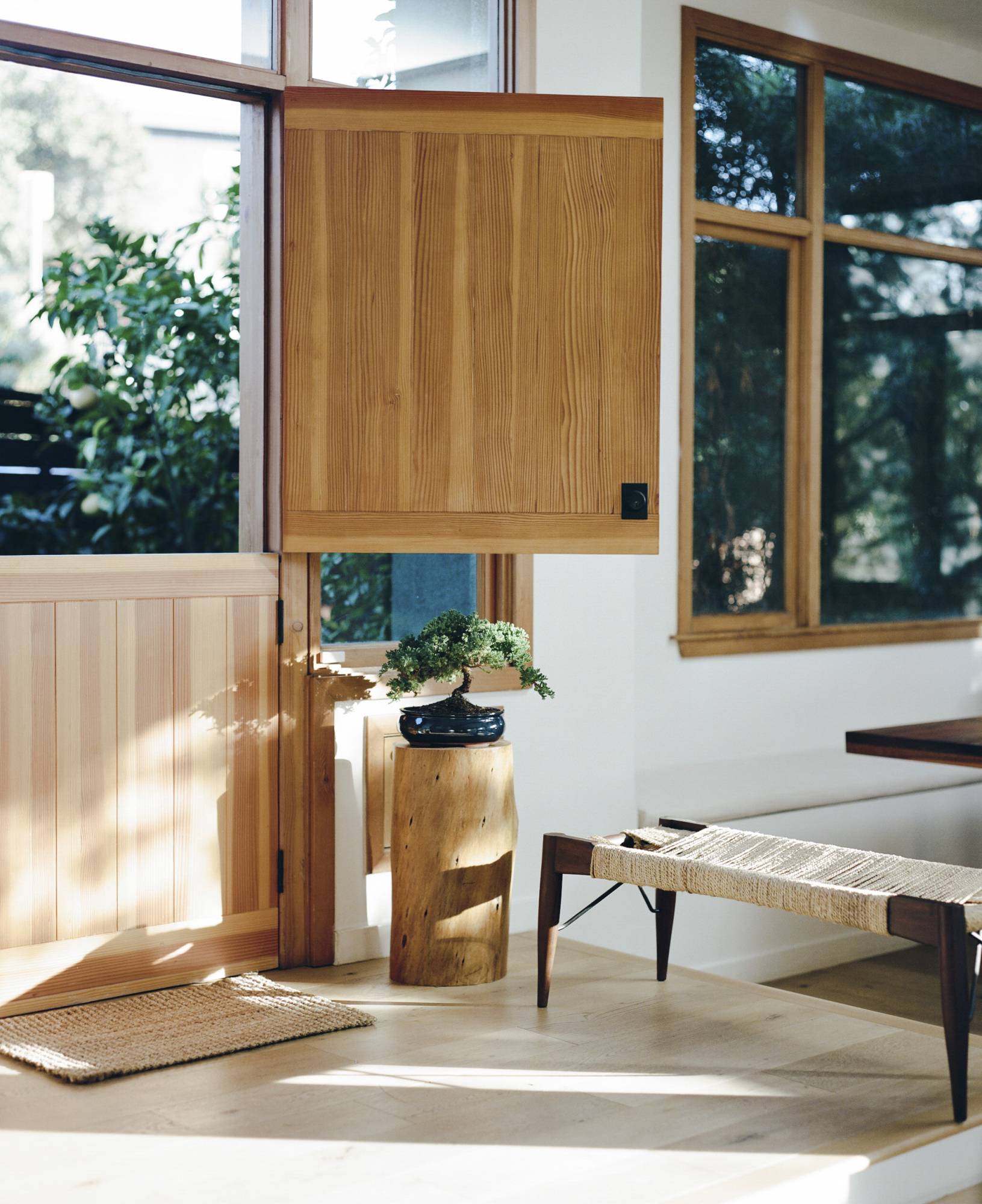 Marie Kondo, who once worked as a Shinto shrine maiden, recommends wiping your entranceway floor every day, to instill 'respect for our home as a sacred place.' | TESS COMRIE / VIA THE NEW YORK TIMES