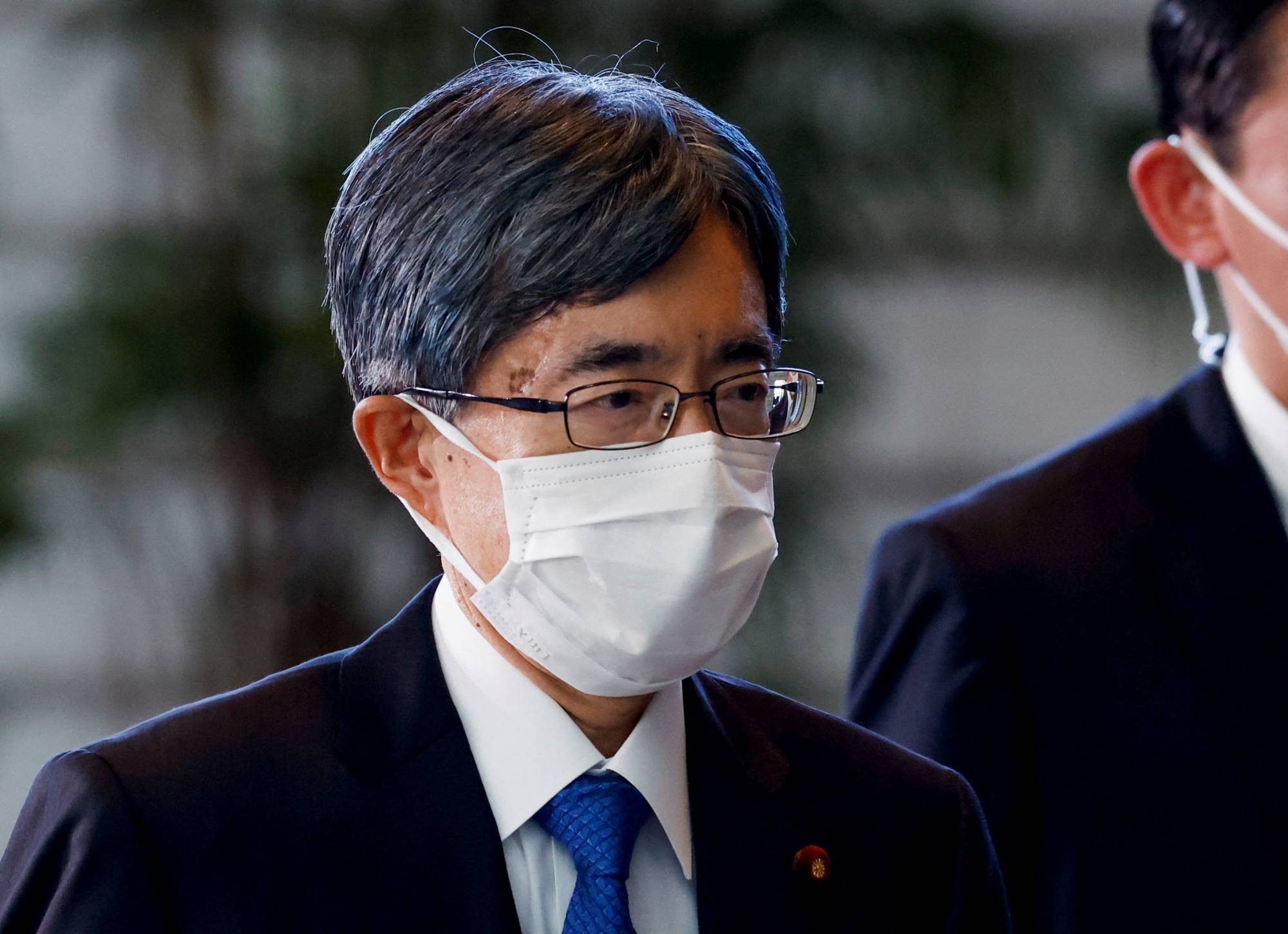 Before his resignation Sunday, internal affairs minister Minoru Terada was the focus of a string of funding-related scandals that called his credibility into question. | REUTERS
