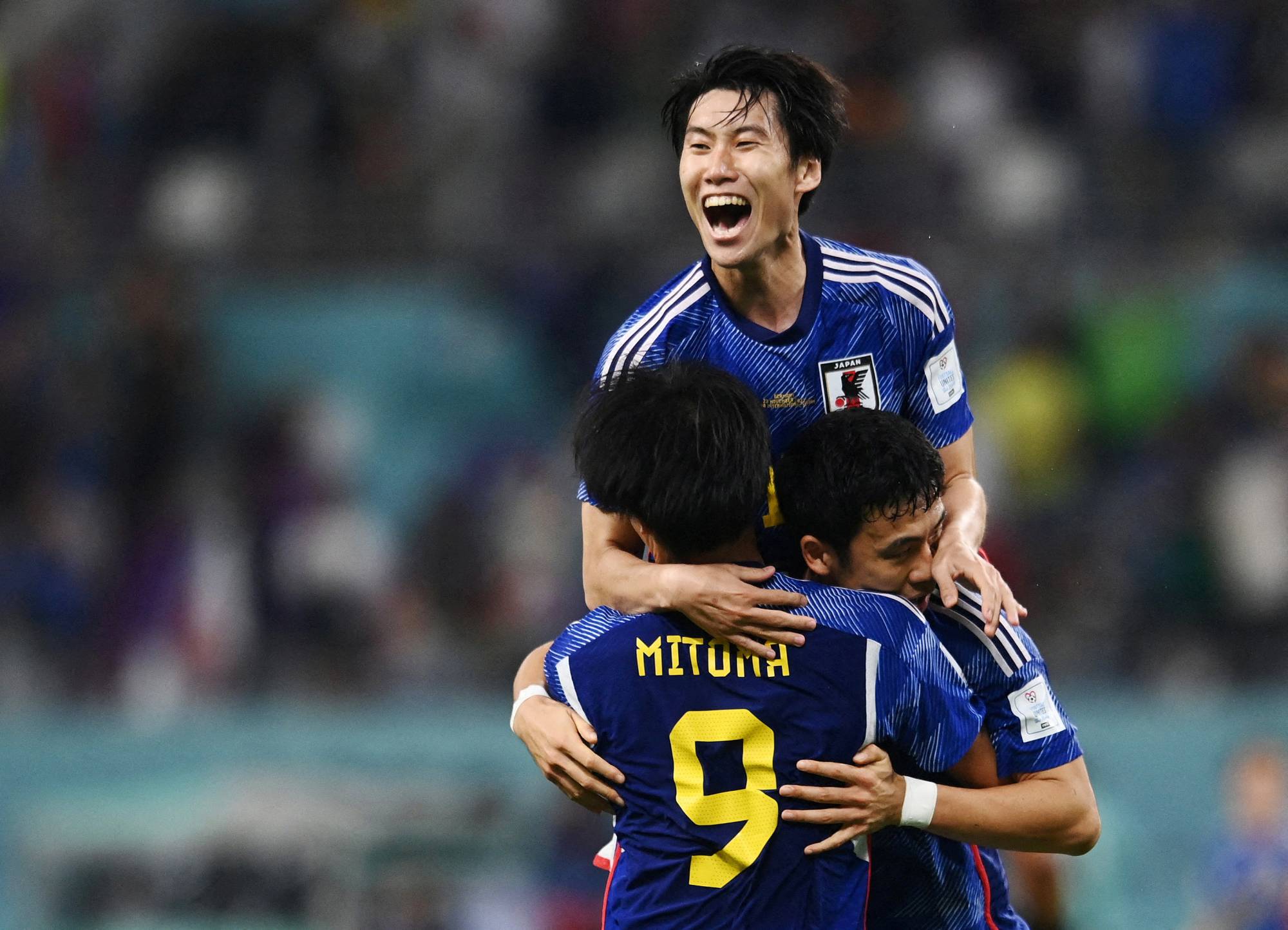 Japan substitutes star in historic World Cup win over Germany