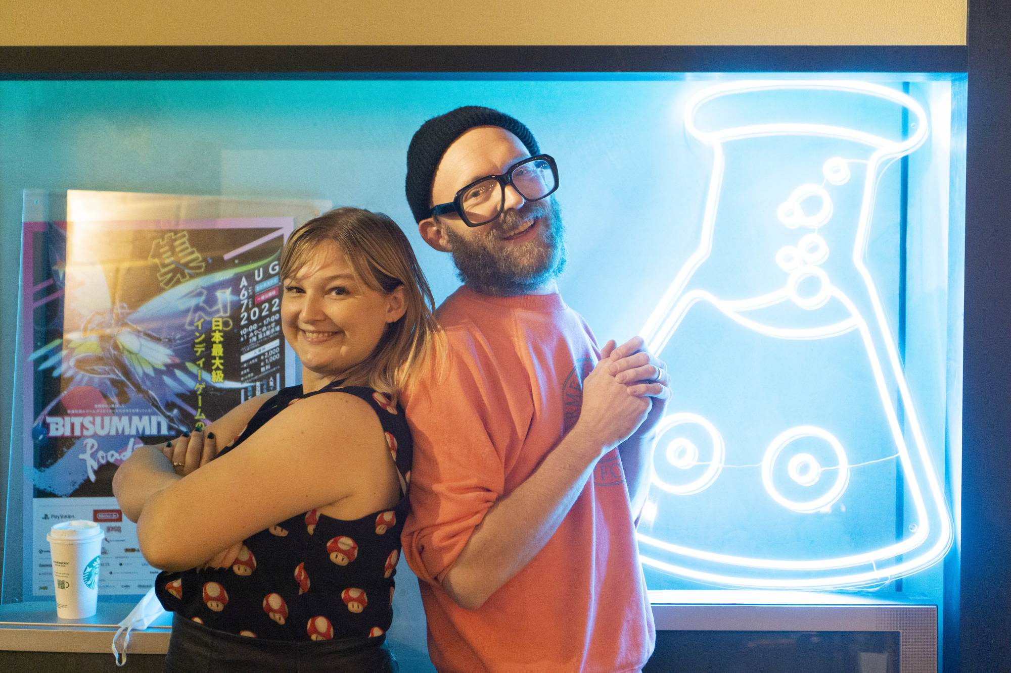 Kinsey Burke (left) and Mark Lentz pop up in Chuhai Labs' many video promotions as well as its podcast. | ERTUG SAYIN 