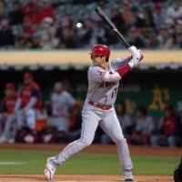 Shohei Ohtani batted .273 with 34 homers, 30 doubles, six triples and 95 RBIs in 157 games for the Angels this year. | USA TODAY / VIA REUTERS