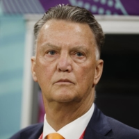 Head coach Louis van Gaal\'s Netherlands will face the United States in the Round of 16 after winning Group A. | REUTERS