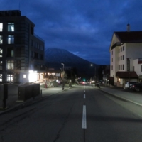 Quiet streets in and around Niseko, where prospects for the upcoming ski season are being greeted with cautious hope. | ERIC JOHNSTON
