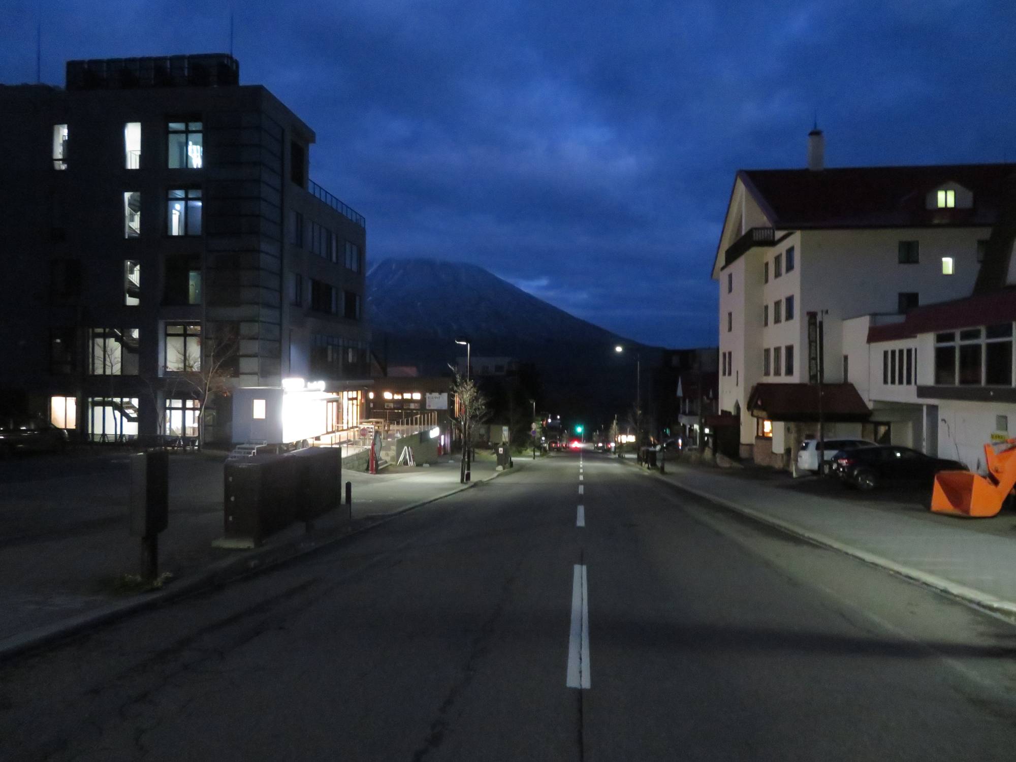 Quiet streets in and around Niseko, where prospects for the upcoming ski season are being greeted with cautious hope. | ERIC JOHNSTON 