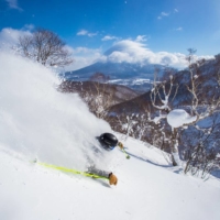 Niseko has a reputation for having some of the world\'s best powder snow, drawing skiers and snowboarders from all over the world including British skier James Winfield (pictured). | ALISTER BUCKINGHAM / VIA NISEKO TOURISM