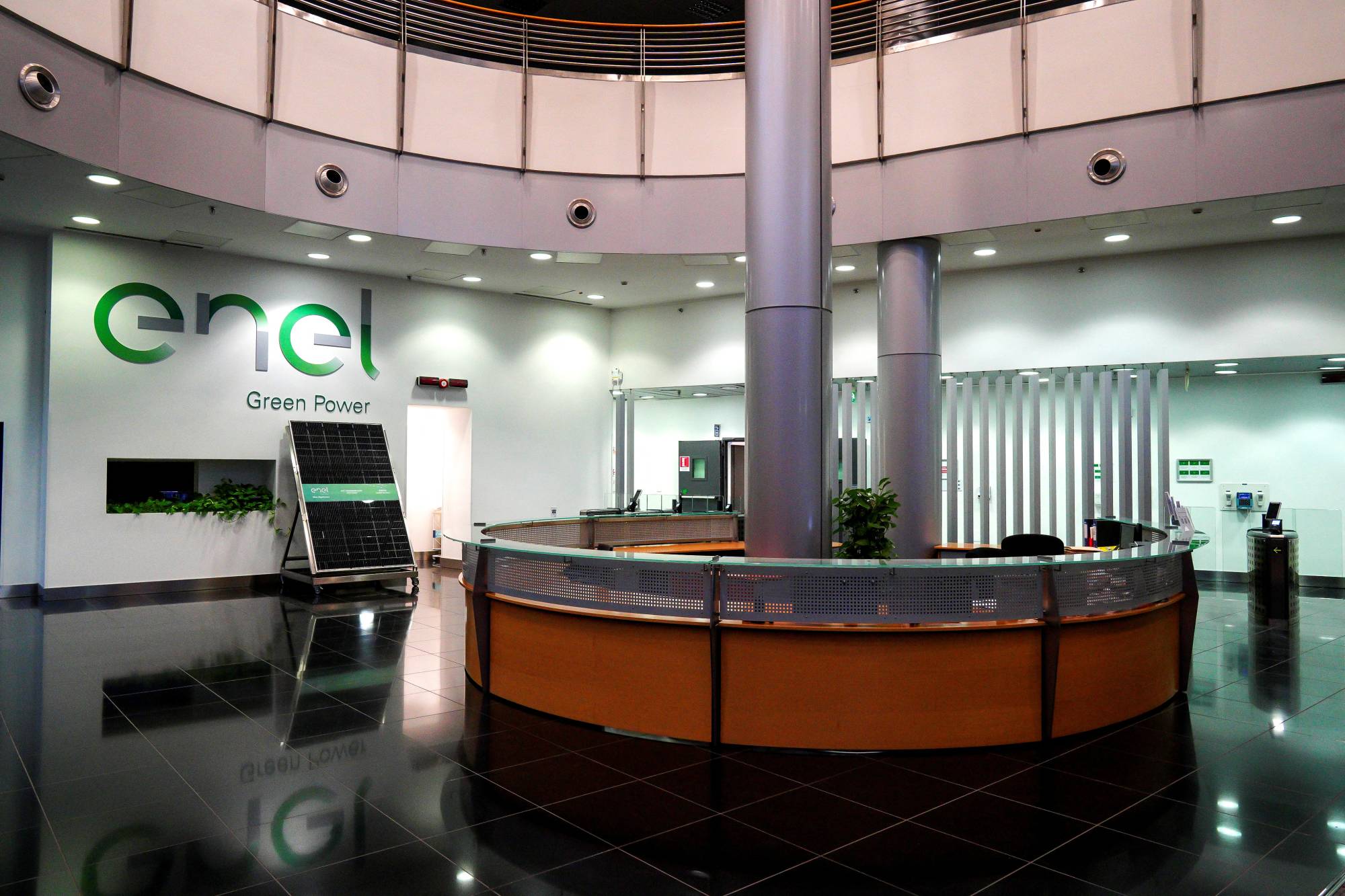 Italian utility Enel's solar panel gigafactory in Catania, Italy. | REUTERS