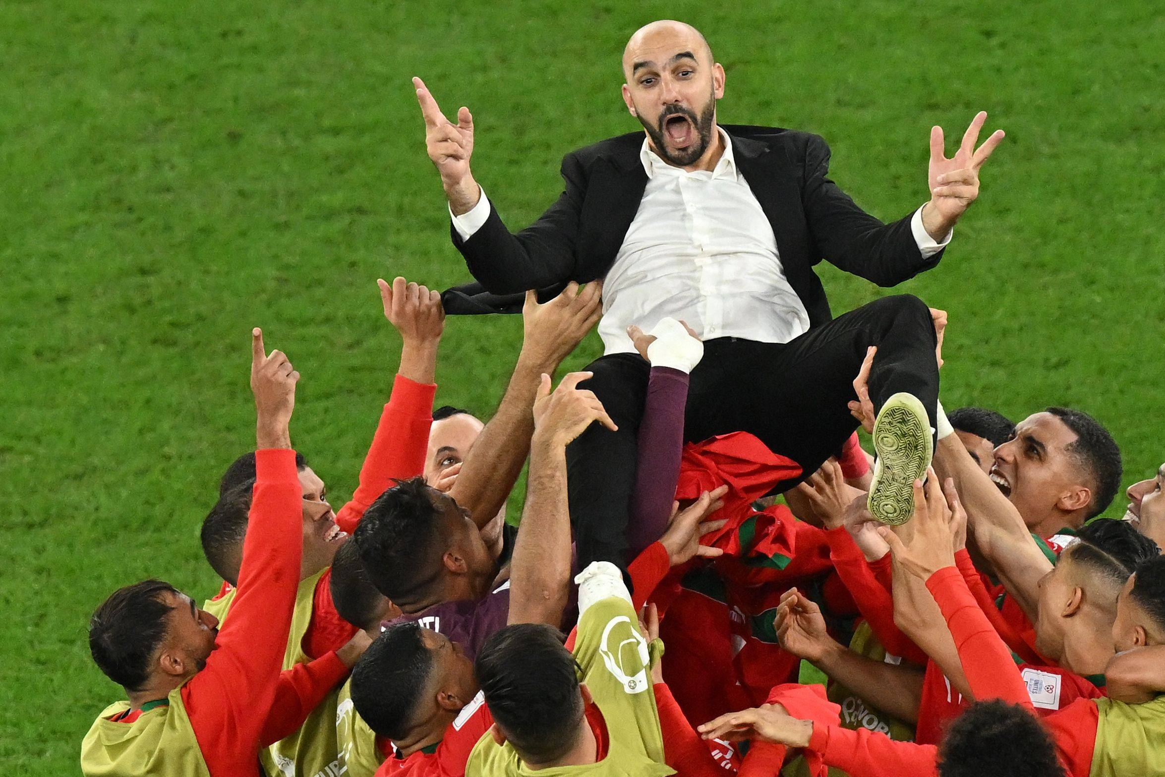 Moroccos coach breaking new World Cup ground for Africans