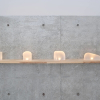 Baku Sakashita’s “circle, triangle, square” sculptural lights appeared as part of June\'s Salone del Mobile and Fuorisalone events. | COURTESY OF BAKU SAKASHITA
