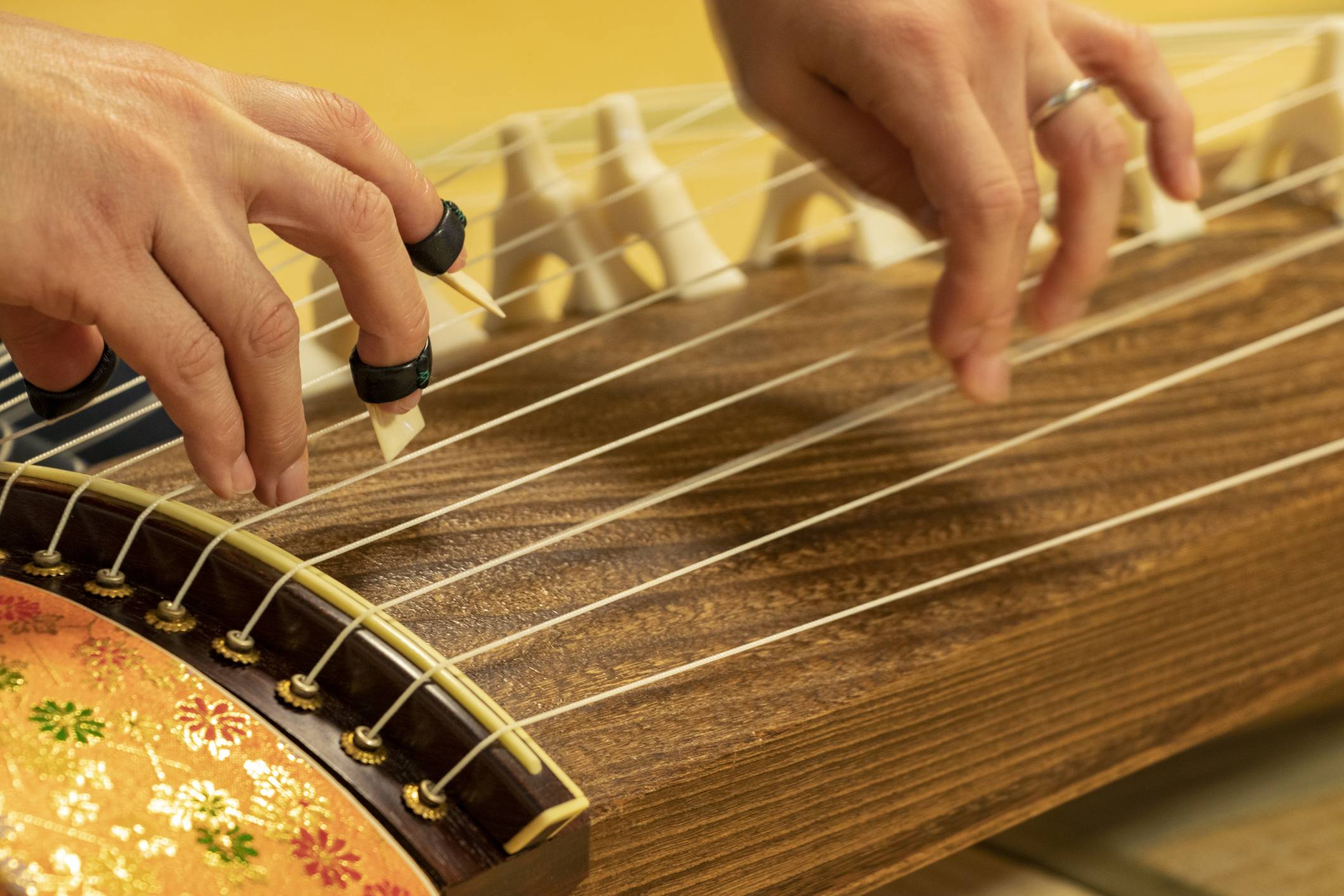 The koto is one of the many instruments that plays a part in the symphony of Japan's musical history. | GETTY IMAGES