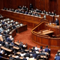 Some members of the Liberal Democratic Party are celebrating the idea of doubling Japan’s defense spending to 2% of gross domestic product. Still, the announcement has fueled tensions within the party.  | REUTERS 