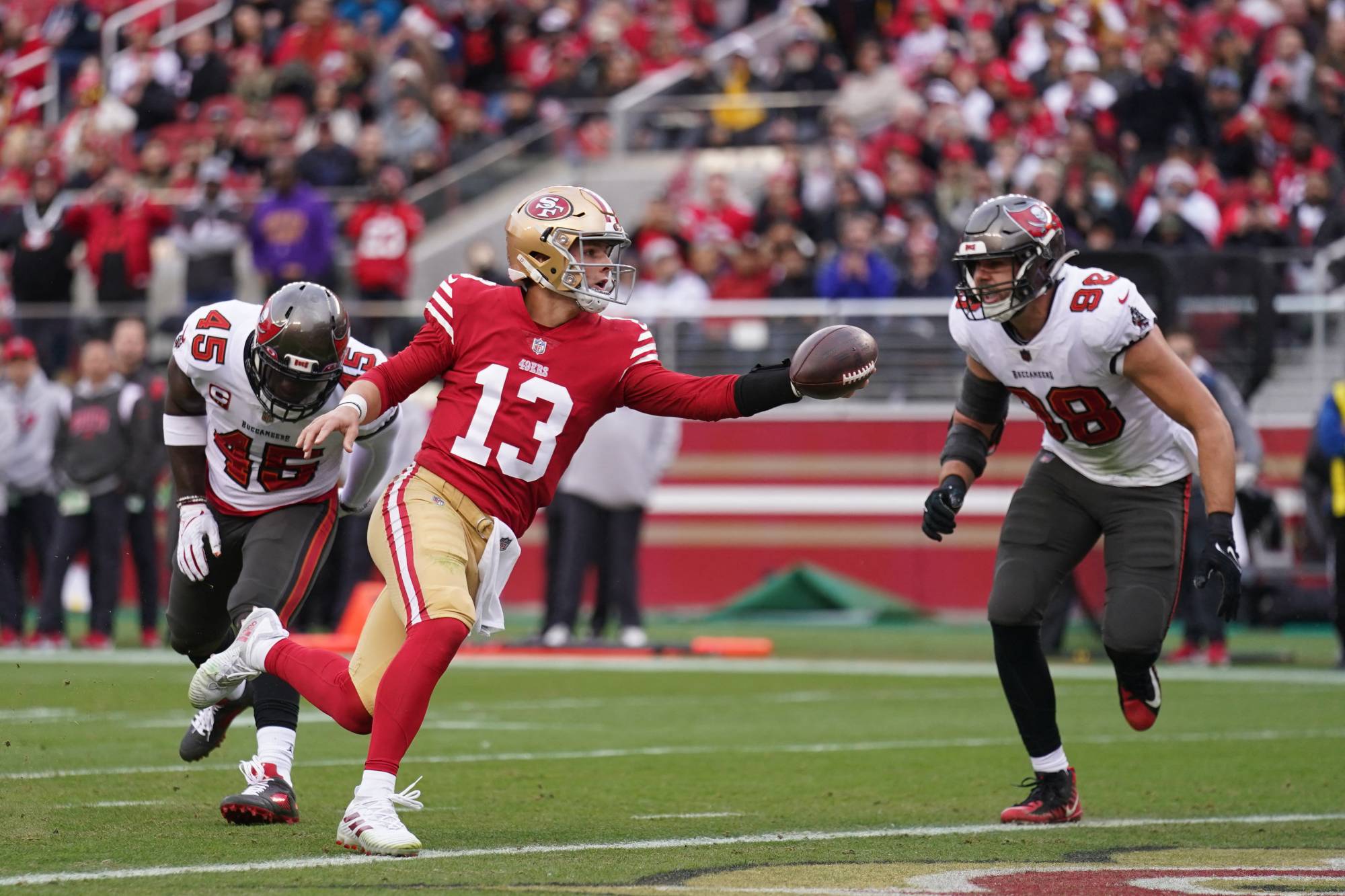 49ers against the buccaneers