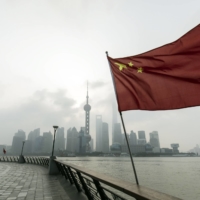 The skyline of the Pudong\'s Lujiazui Financial District in Shanghai. After three years of strict COVID-19 restrictions, a crackdown on the property market and targeting excessive growth of tech companies, China\'s leaders now appear to be shifting gears.  | BLOOMBERG 