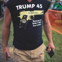 A supporter of former U.S. President Donald Trump attends a rally in Ohio in November. | WIN MCNAMEE / GETTY IMAGES