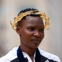 Kenyan Diana Kipyokei 2021 Boston Marathon title has been vacated after she was handed a six-year ban for doping. | USA TODAY / VIA REUTERS