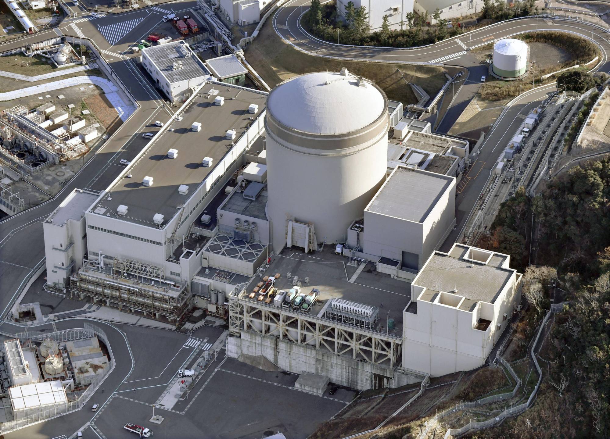 The No. 3 unit at the Mihama nuclear power plant in Fukui Prefecture | KYODO