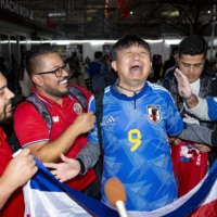 Costa Rica beats Japan | © TAIDGH BARRON