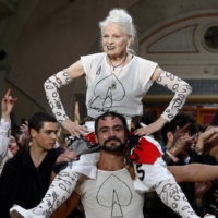 Vivienne Westwood at London Fashion Week Men\'s in 2017 | REUTERS