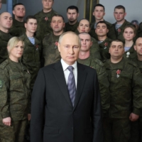 Some historians say no one in recent times has done more to harm the so-called Russian world than Vladimir Putin has with his war of aggression and other autocratic measures.  |   SPUTNIK / VIA AFP-JIJI 