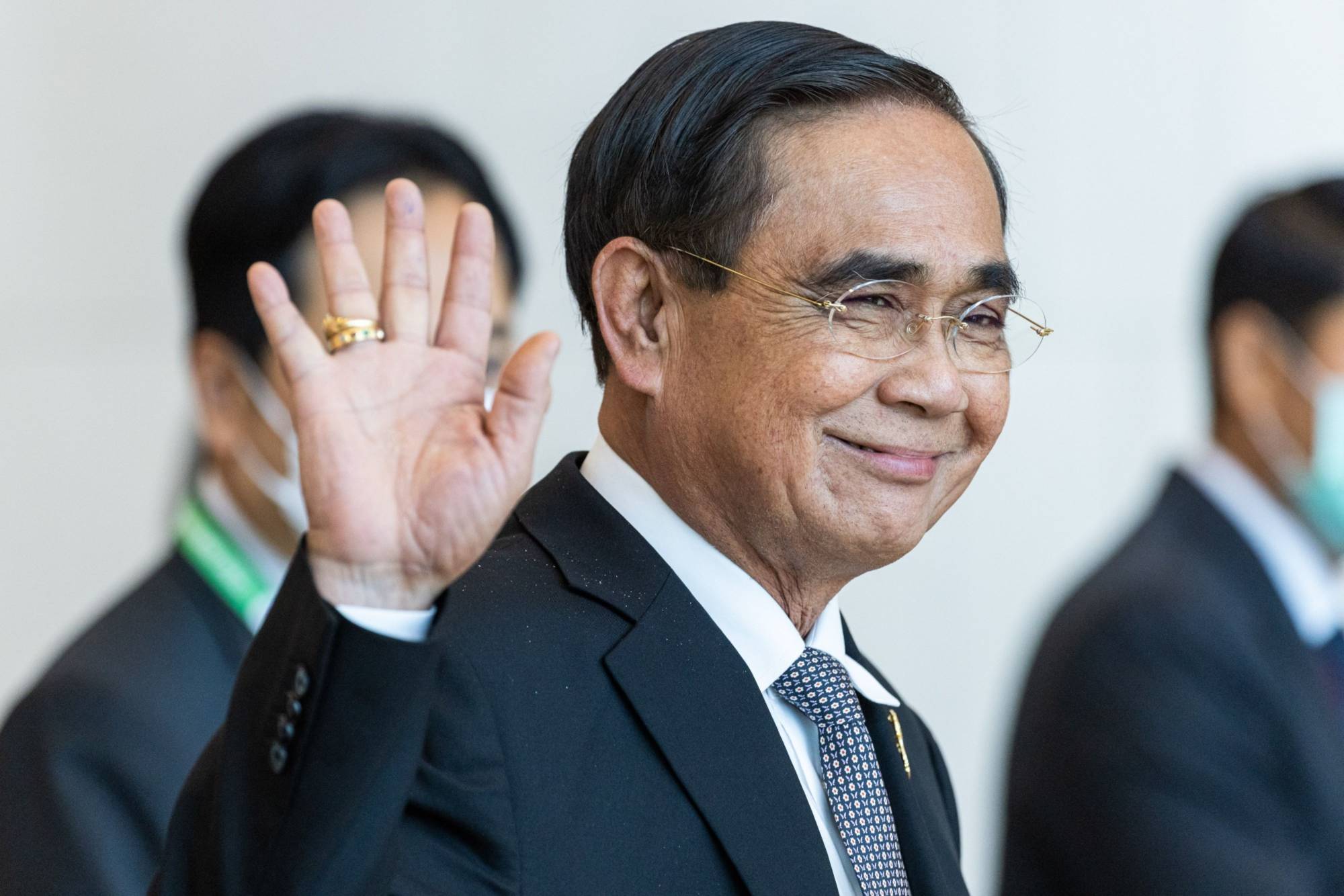 Thai Prime Minister Prayut Chan-ocha on Monday became a member of the newly formed Ruamthai Sarngchart party. | BLOOMBERG 