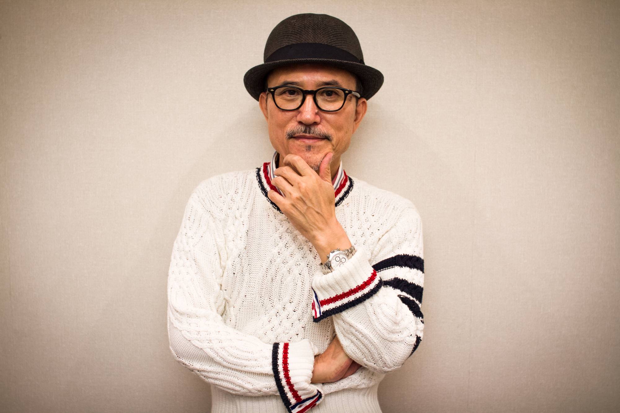 Yukihiro Takahashi poses for a photo in 2014 while promoting supergroup Metafive.  | JAMES HADFIELD