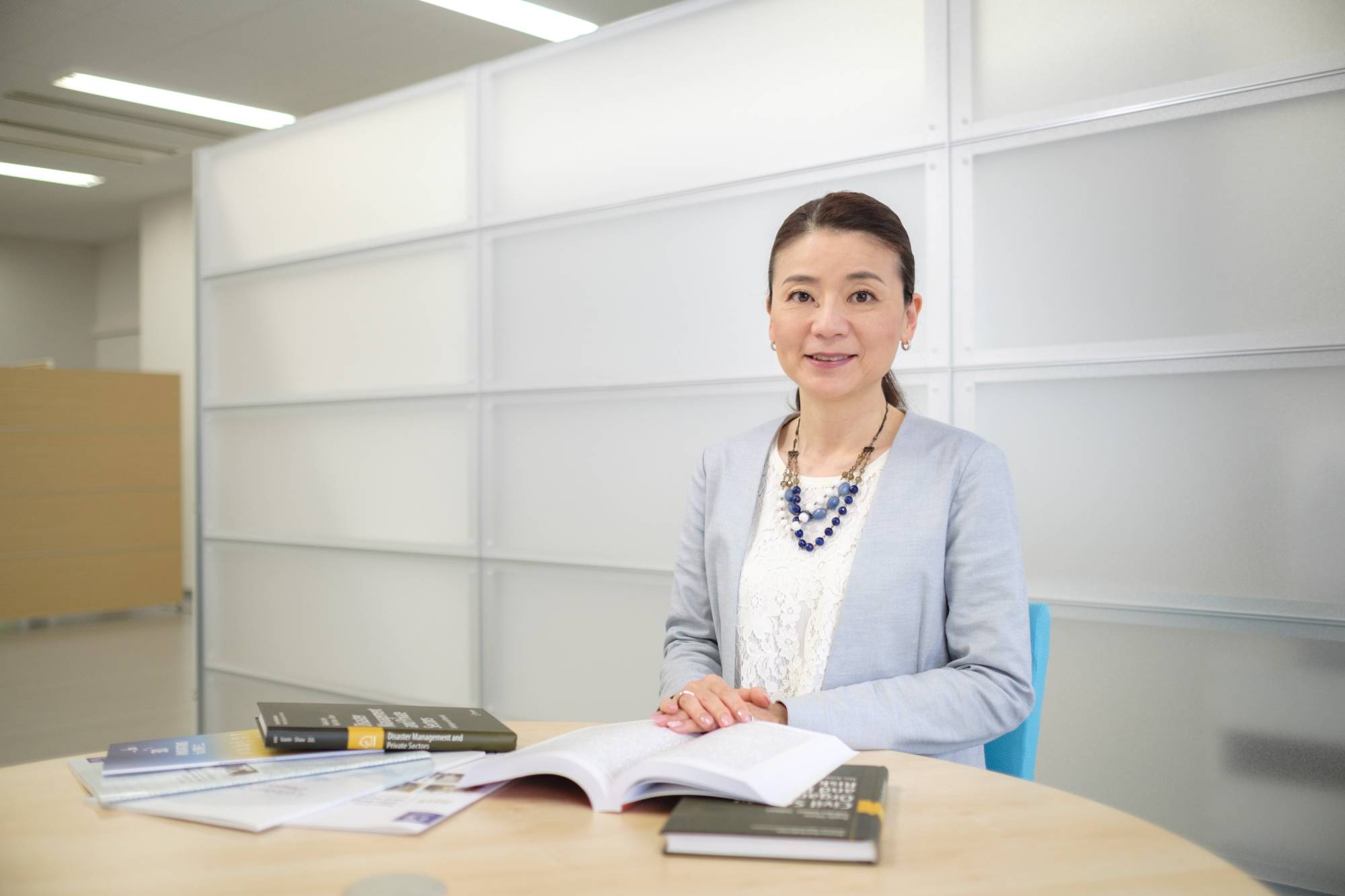 Takako Izumi at her office at Tohoku University | Courtesy of Takako Izumi
