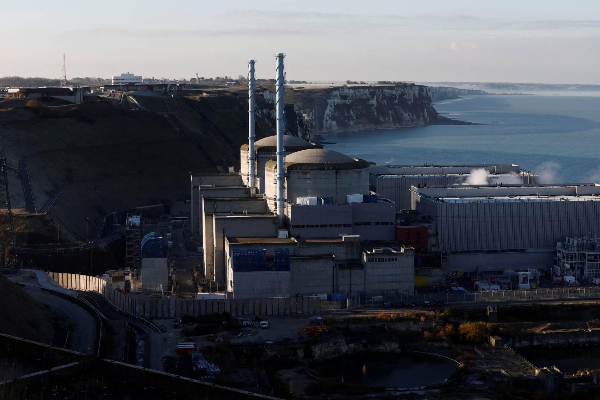 The Penly nuclear plant in Petit-Caux, France, on Dec. 9.  | REUTERS