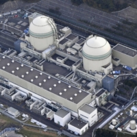 The No. 4 reactor at Kansai Electric Power Co.\'s Takahama nuclear power plant in Takahama, Fukui Prefecture | KYODO