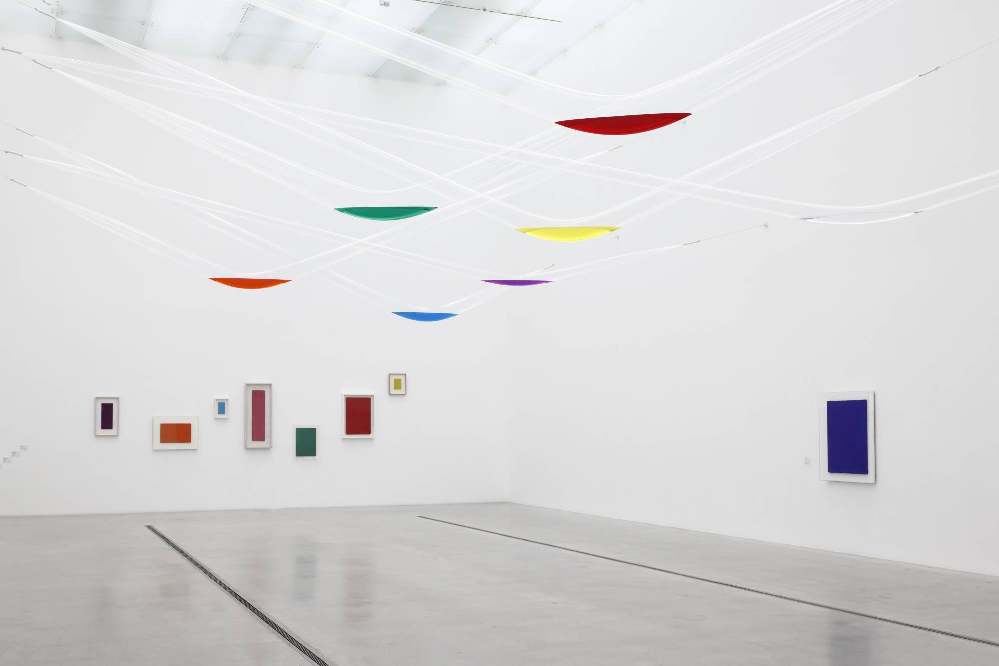 An installation view of 