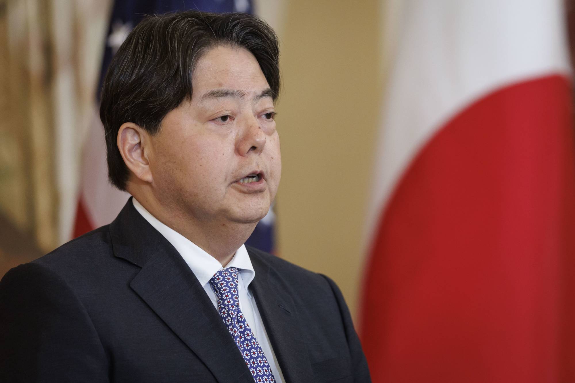Foreign Minister Yoshimasa Hayashi | BLOOMBERG
