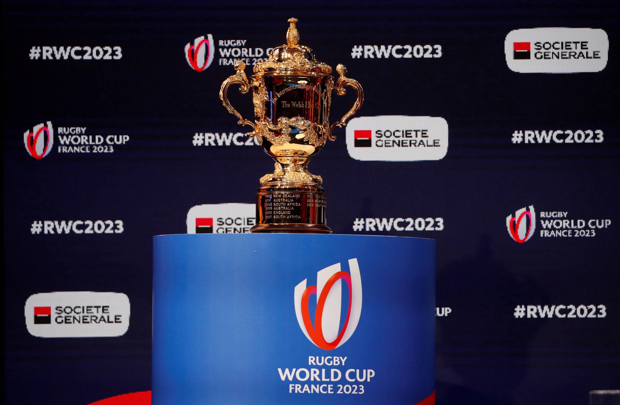 Louis Vuitton Presents The Rugby World Cup France 2023 Trophy