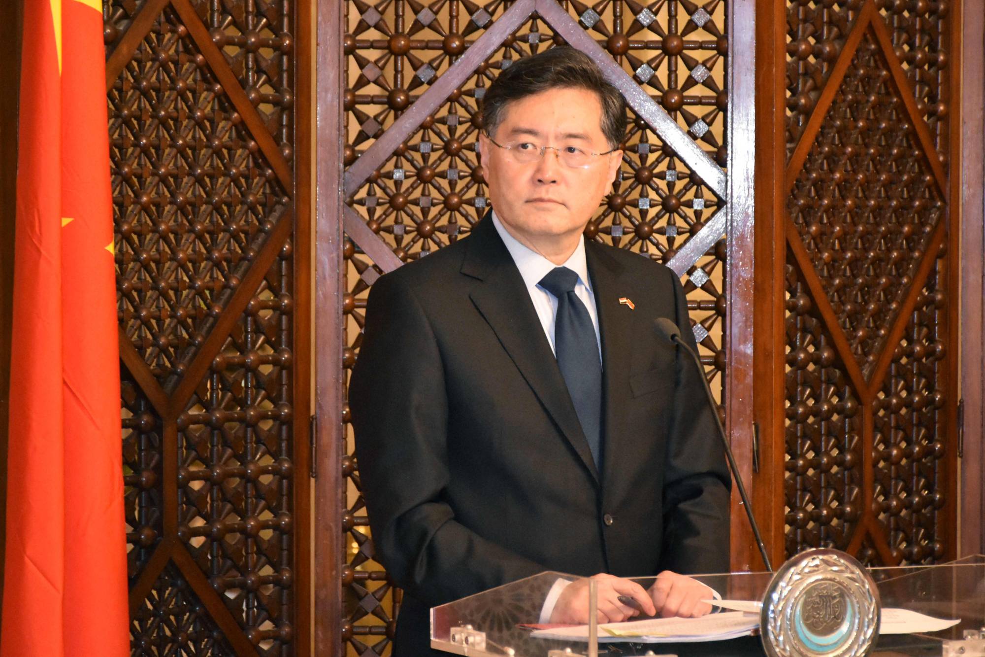 Chinese Foreign Minister Qin Gang | AFP-JIJI