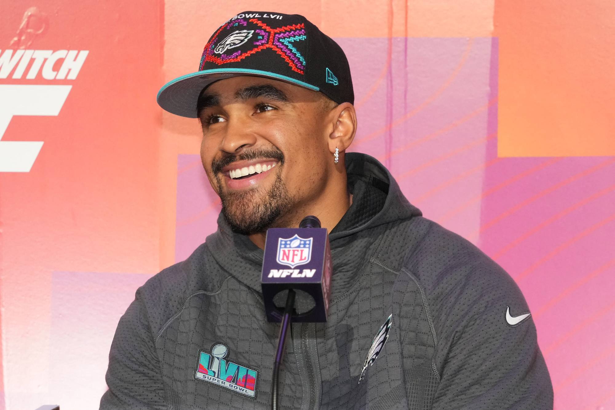 Eagles super discount bowl media jacket