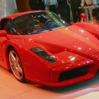 The Enzo Ferrari sports car  | GETTY IMAGES / VIA KYODO