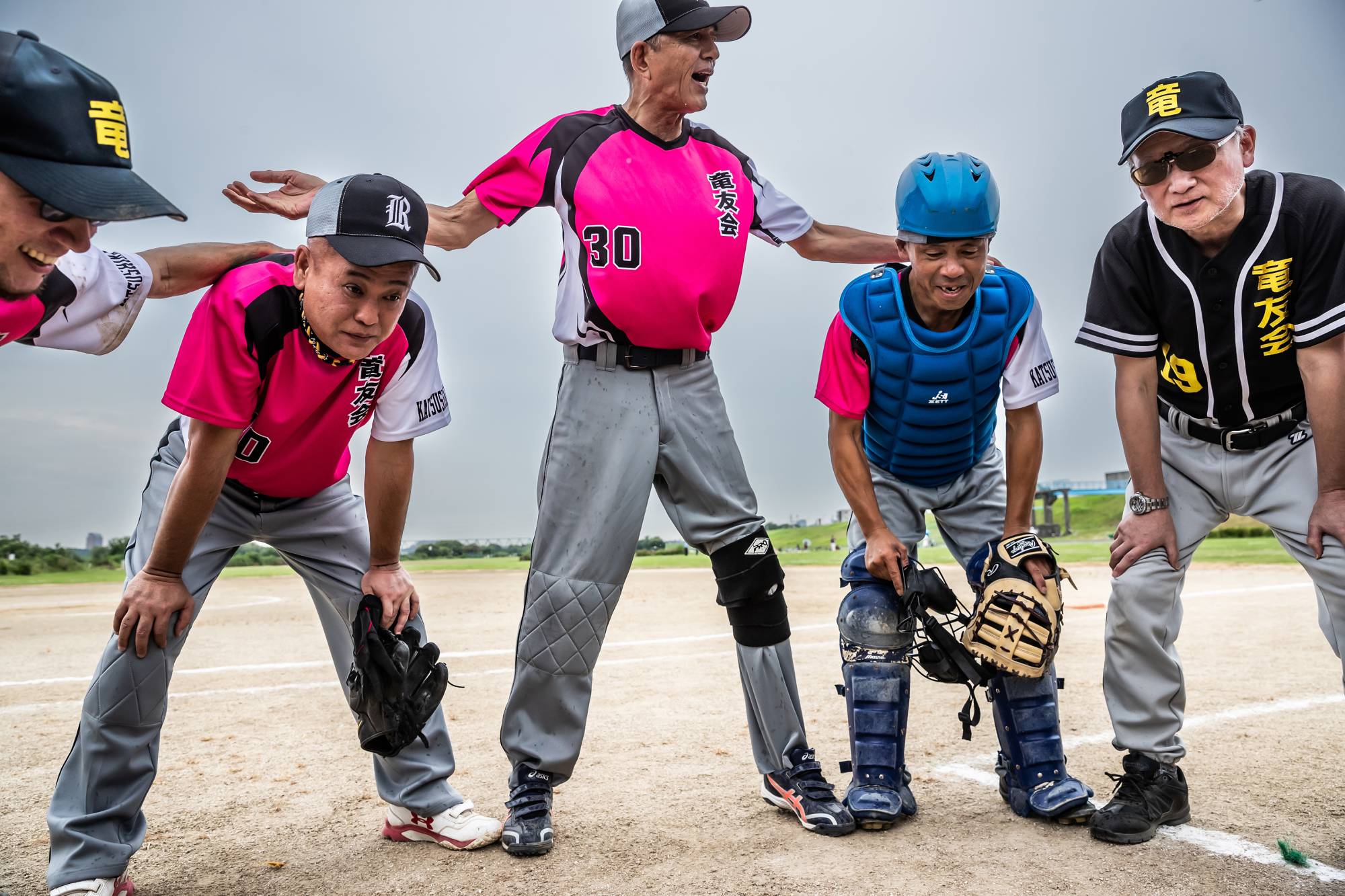 What's a Japanese mobster to do in retirement? Join a softball