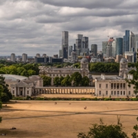 The Canary Wharf financial, business and shopping district in London. The past year was difficult for almost anyone looking to raise money amid rising inflation and recession fears.  | BLOOMBERG 