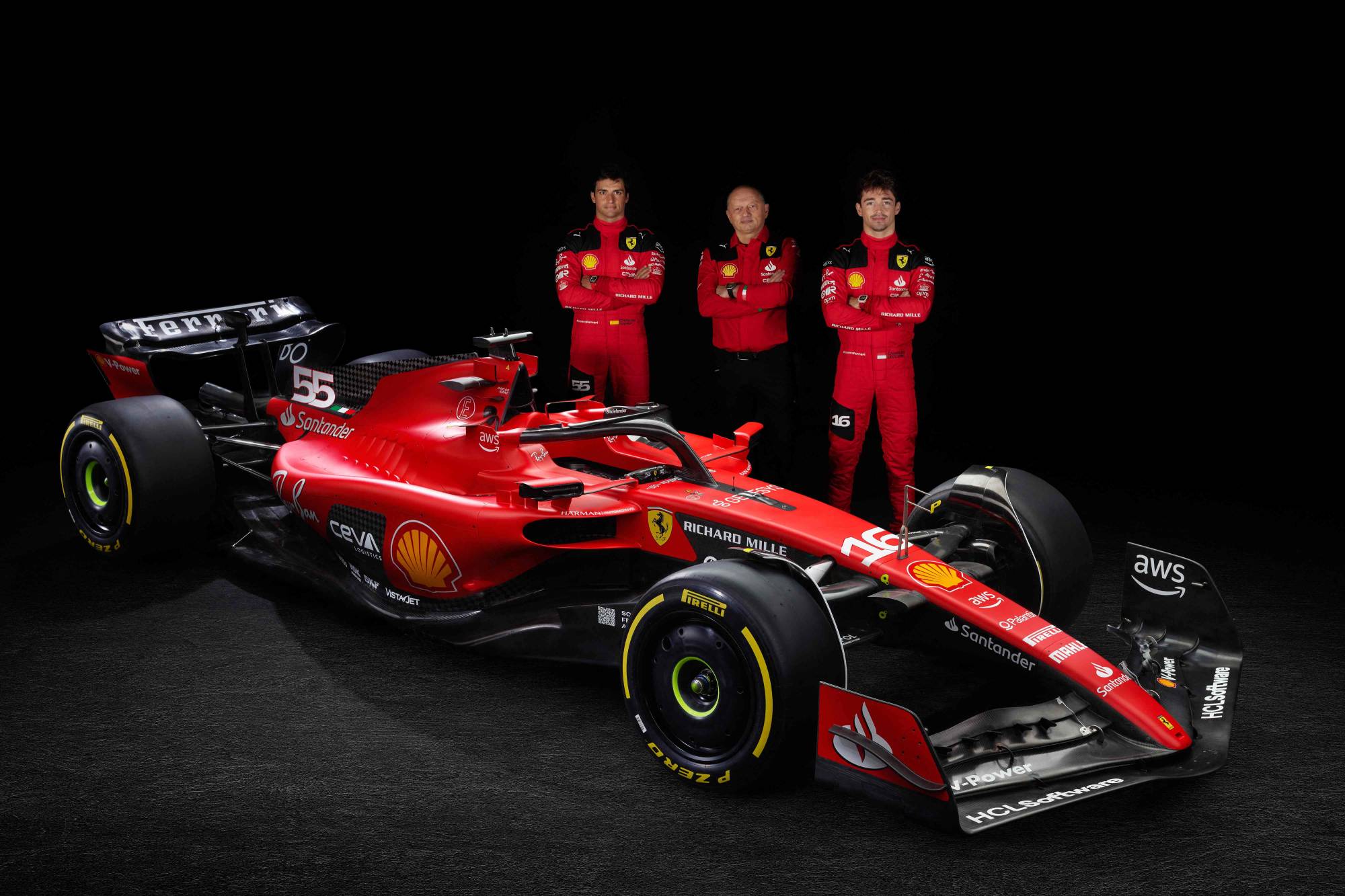 Ferrari unveils new Formula One car with Red Bull in its sights