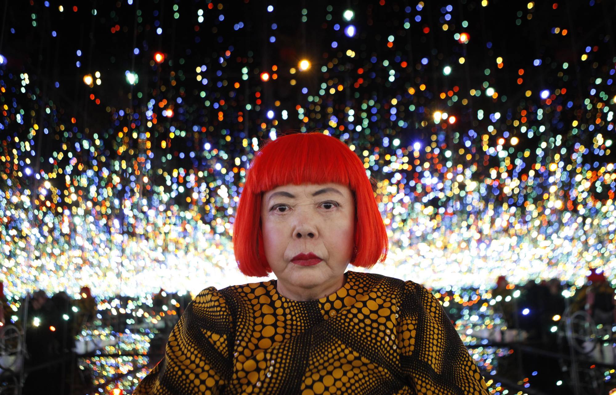 As the artist approaches her mid-90s, Yayoi Kusama has turned her own persona into one of the themes of her life’s work and become an obsession for the global cultural zeitgeist.  | REUTERS