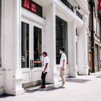 A Uniqlo store in the Soho neighborhood of New York | BLOOMBERG