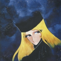 The original illustration of “Galaxy Express 999” | © LEIJI MATSUMOTO, STUDIO LEIJISHA