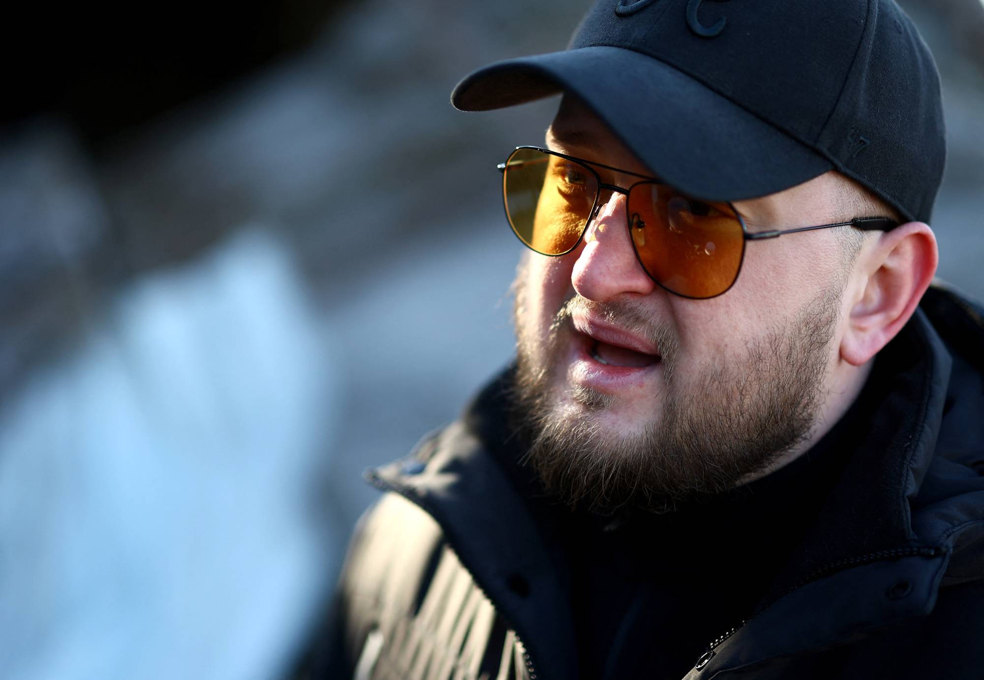 Andrii Povod at his farm in Bilozerka, Ukraine, last month | Reuters 