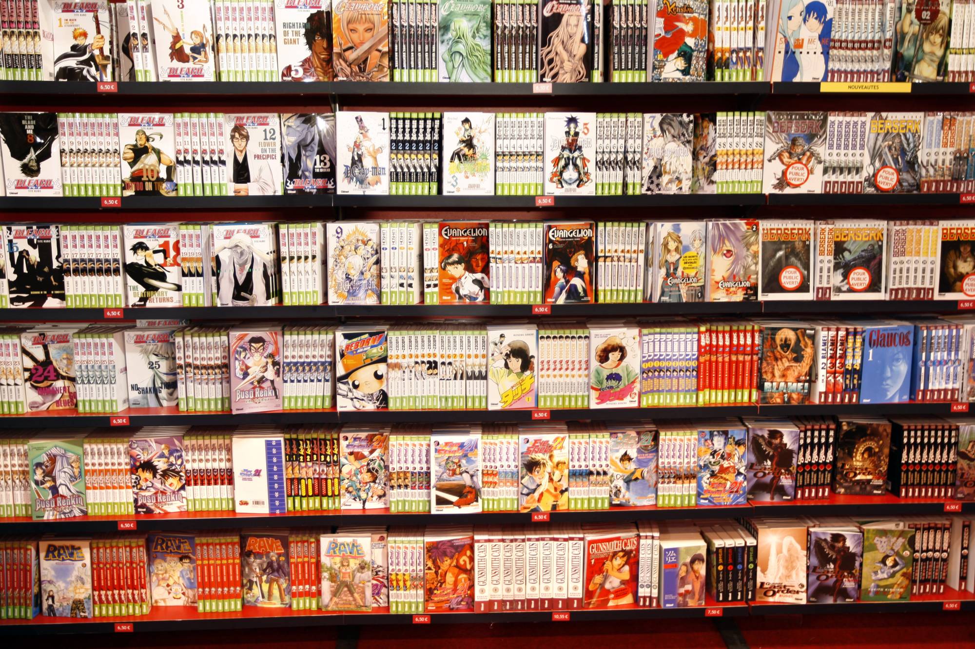 Manga on sale in Paris in 2008.  | REUTERS