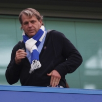 Chelsea co-owner and chairman Todd Boehly before a match in London on Oct. 22. | ACTION IMAGES / VIA REUTERS