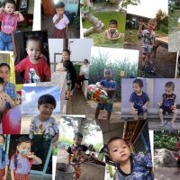 A photo collage of 24 children that were killed after a former police officer in rural Thailand shot and stabbed 36 people in a preschool in October | VIA THE NEW YORK TIMES
